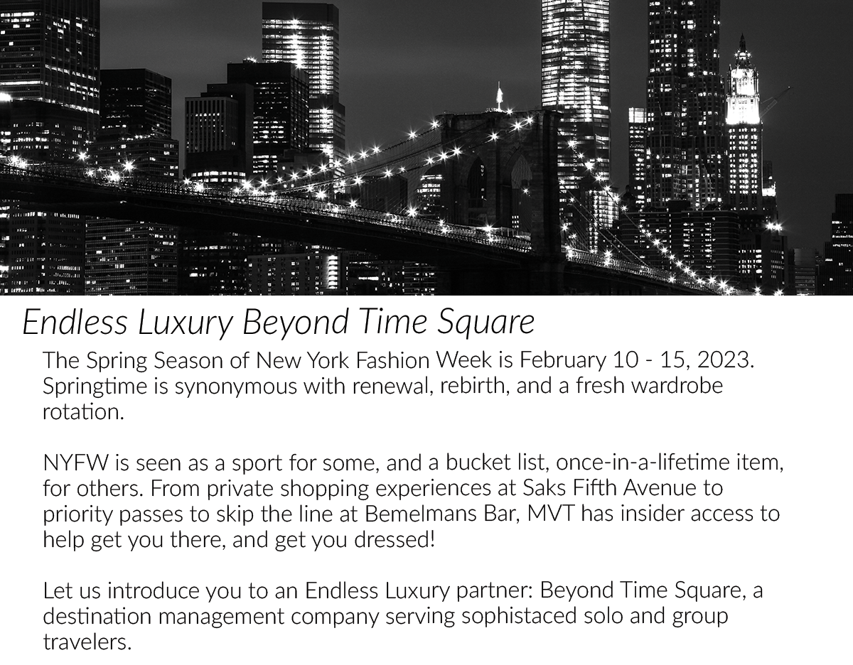 endless luxury_beyond time square_email graphic